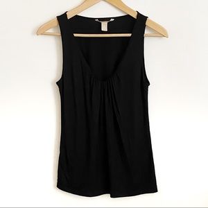 Banana Republic Gathered V-Neck Tank Top Size S